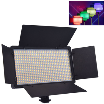 Профессиональный RGB видеосвет Varicolor PRO LED U600+ RGB (3200-5600K) с сетевым адаптером