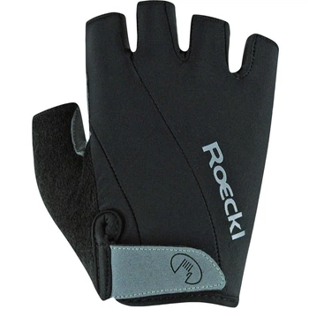 Велоперчатки мужские летние без пальцев Roeckl Sports Nurri черные S/M (7.5)