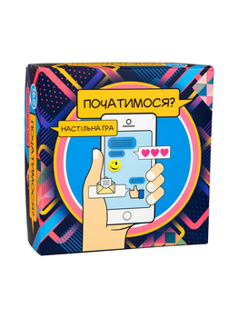 Настільна гра "Початимось?" колір різнокольоровий Strateg ЦБ-00212669