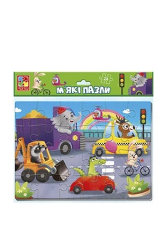 Настольная игра Vladi Toys "Мягкие пазлы" цвет разноцветный Vladi Toys ЦБ-00271353