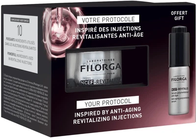 Набор косметики по уходу Filorga NCEF-Revitalize Set Крем для лица 50 мл + Сыворотка для лица 5 мл (3540550017983)