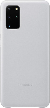 Etui plecki Samsung Leather Cover do Galaxy S20 Plus Light Grey (EF-VG985LSEGEU)