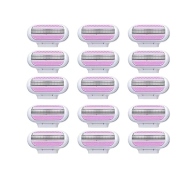 Леза (картриджі) для гоління Venus 15шт без упаковки, на 3 леза