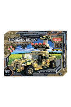 Конструктор "Военная техника", зенитно-ракетный комплекс Эвенджер цвет разноцветный Teko ЦБ-00241481