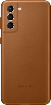 Etui plecki Samsung Leather Cover do Galaxy S21 Plus Brown (EF-VG996LAEGWW)