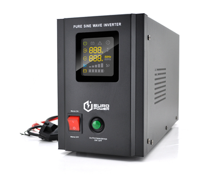 ДБЖ Europower PSW-EPB1500TW24 1050W 20A 2xSCHUKO АКБ 24V Black (PSW-EPB1500TW24)