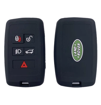 Силиконовый чехол для ключа OneCase Range Rover Discovery,Evoque,Freelander,Land Rover,Sport Black