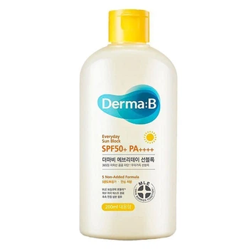 Сонцезахисний крем Derma-B Everyday Sun Block SPF50+ PA++++ 200ml