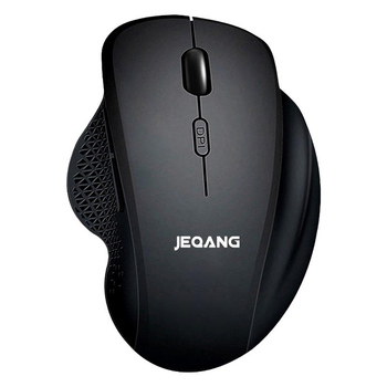 Беспроводная компьютерная мышь JEQANG JW-D221 |2.4G + BT, 800-1600DPI| black