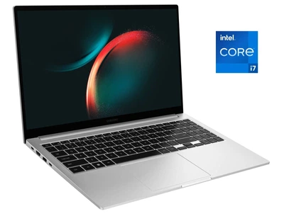 Ультрабук Samsung Galaxy Book 3 (D5706800) / 14" (2880x1800) OLED / Intel Core i7-1360P (12 (16) ядер по 2.2 - 5.0 GHz) / 16 GB DDR4 / 512 GB SSD / Intel Iris Xe Graphics / WebCam / Win 11 б/в