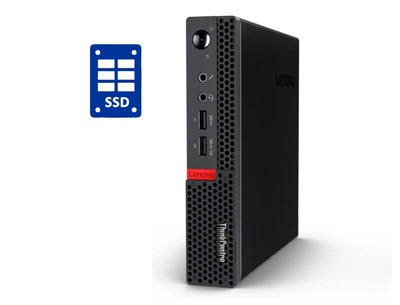 Неттоп Lenovo ThinkCentre M625q Tiny USFF / AMD E2-9000e (2 ядра по 1.5 - 2.0 GHz) / 8 GB DDR4 / 32 GB SSD / AMD Radeon R2 Graphics б/у