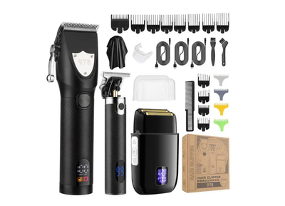 Профессиональный набор для стрижки TICO Professional Pro Expert Black 110 – 240 В цвет чёрный