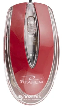 Компьютерная мышка Esperanza Titanum TM111R USB Red