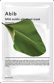 Успокаивающая маска для лица - Abib Abib Mild Acidic pH Heartleaf Sheet Mask 30ml (985578-36321258)