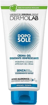 Зволожуючий крем-гель після засмаги - Dermolab Crema Gel Idratante Rigenerante 300ml (1458995-35951383)