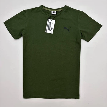 Спортивна чоловіча футболка хакі 2XL hark-1117
