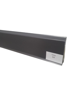 Плінтус ПВХ 70мм Grun Holz 2500*70*20мм Тітан 820