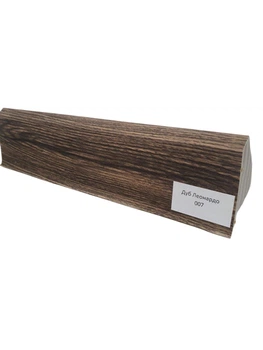 Плинтус ПВХ 70мм Grun Holz 2500*70*20мм Дуб Леонардо 007