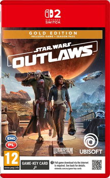 Gra Nintendo Switch 2 Star Wars Outlaws Gold Edition (klucz elektroniczny) (3307216304838)