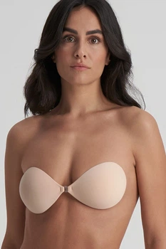 Бюстгальтер невидимка Bye Bra B Бежевий (958N-тілесн)