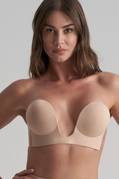 Бюстгальтер з відкритою спиною Bye Bra E Бежевий (1042-тілесн)