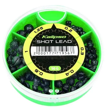 Набір вантажів Kalipso Shot lead 50g 0.2-1.25g арт 52060048