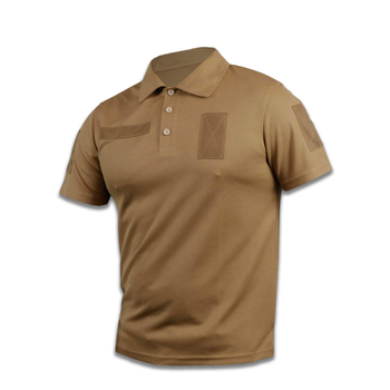 Статутна футболка(поло) з технологією Quick Dry койот Military — 56р