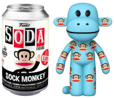 Figurka-niespodzianka Funko Soda Paul Frank Sock Monkey 10.8 cm (889698617079)