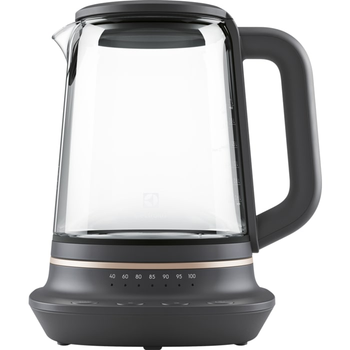 Электрочайник Electrolux 2400 Вт стекло, выбор температуры нагрева 1.7л Медный (E7GK1-8BP)