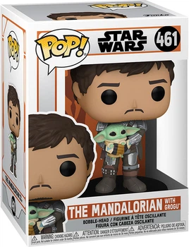 Ігрова фігурка FUNKO POP! серії Мандалорець - Мандалорець з Грогу (54525) (6900006635456)