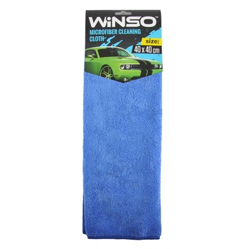 Ганчірка з мікрофібри Winso 40x40см, синя 150300