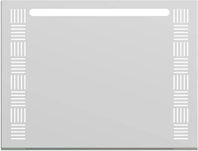 Зеркало RJ RJ-080 60х80 см с LED-подсветкой и полкой