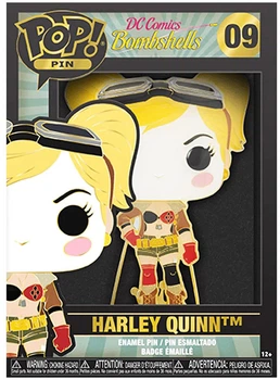 Пін Funko Pop! DC Comics Гарлі Квінн (DCCPP0012) (6900007321266)