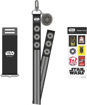 Ремінець Samsung Star Wars with Strap до Galaxy Z Flip 3 Black (GP-TOF711HOBBW)