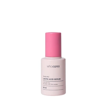 Несмываемая сыворотка пилинг с молочной кислотой Who Cares Gentle Peel Lactic Acid Serum 30 мл