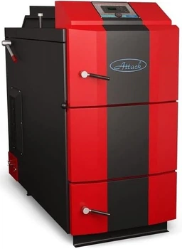 Твердопаливний піролізний котел ATTACK 100 DPX PROFI