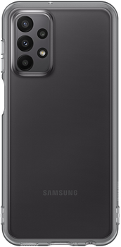 Панель Samsung Soft Clear Cover для Galaxy A23 Black (EF-QA235TBEGWW)