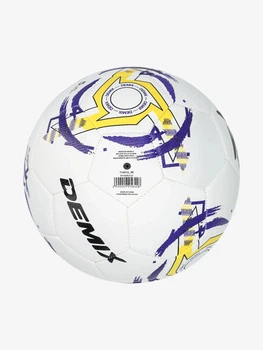 Мяч футбольный Demix DF500 Light (size 5) Белый с синим