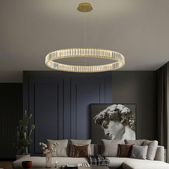 Люстра світлодіодна Honey Light 9D-157R-32WT Золота