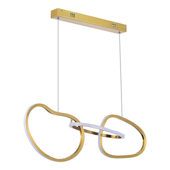 Люстра світлодіодна Honey Light 9D-171R-80GD Золота
