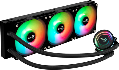 Система водяного охолодження AeroCool Oasis L360 Black (ACLA-OA36117.11)
