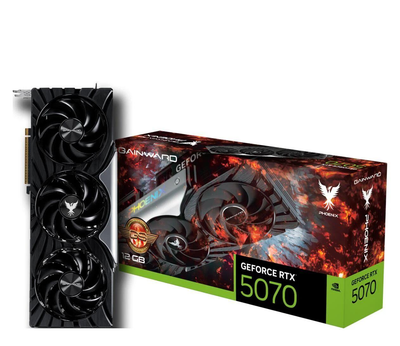 Видеокарта Gainward GeForce RTX 5070 Phoenix GS 12GB GDDR7 DLSS4 (NE75070T19K9-GB2050X) EU