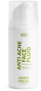 Крем-флюїд Anti Acne Marie Fresh Cosmetics з азелаїновою кислотою для проблемної шкіри 30 мл