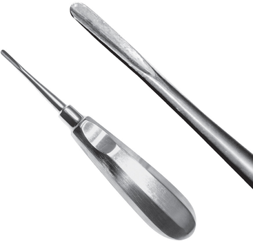 Елеватор кореневий Surgicon тупокінцевий прямий Seldin SD-0722-304W (2000988946916)
