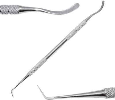 Гладилка серповидна двостороння Surgicon SD-1046-10 (2000988947234)
