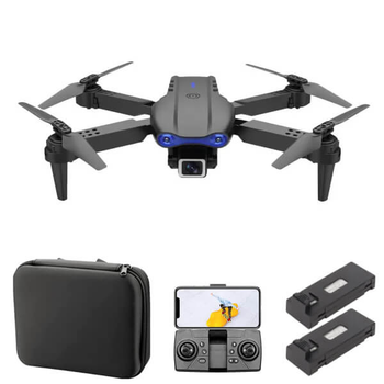 Квадрокоптер E99 Max дрон для дітей із камерою HD WiFi FPV до 20 хв. польоту + кейс \ 2 акумулятори