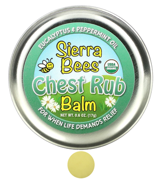 Бальзам Sierra Bees Chest Rub від застуди та укусів комах 17 г