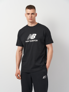 T-shirt męski bawełniany Stacked Logo