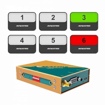 AVMATRIX TS3019-6 бездротова Tally система на 6 камер (TS3019-6)