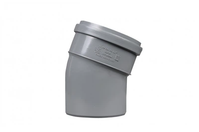 Коліно Sanibud 110 (сіре) 15°